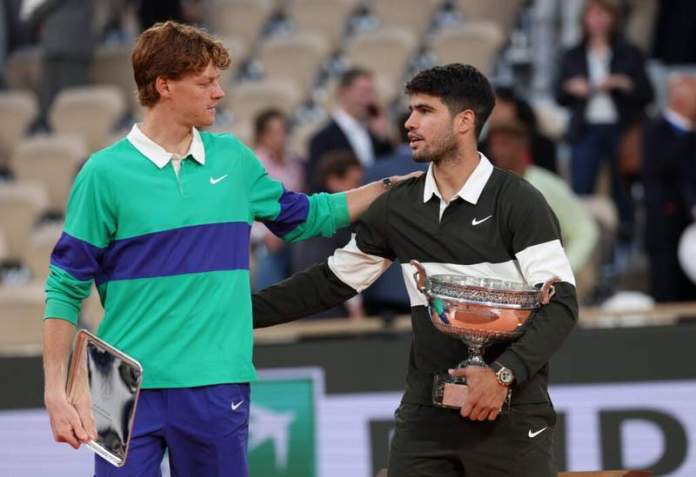ATP players called out over lack of drive to challenge Carlos Alcaraz and Jannik Sinner ATP players called out over lack of drive to challenge Carlos Alcaraz and Jannik Sinner