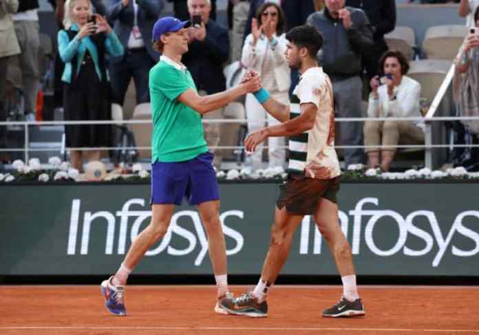 Carlos Alcaraz addresses Jannik Sinner’s stated 2026 Roland Garros aim Carlos Alcaraz addresses Jannik Sinner’s stated 2026 Roland Garros aim