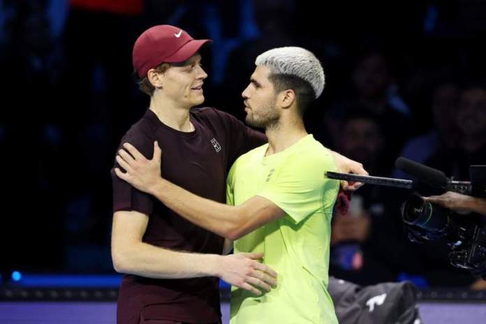 Carlos Alcaraz and Jannik Sinner earn huge Federer claim Carlos Alcaraz and Jannik Sinner earn huge Federer claim