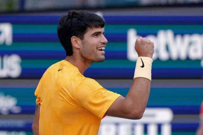 Carlos Alcaraz reacts to 300th career win after reaching Monte Carlo semi-finals Carlos Alcaraz reacts to 300th career win after reaching Monte Carlo semi-finals