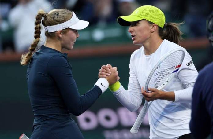 Mirra Andreeva explains what’s changed in her game after beating Iga Swiatek again Mirra Andreeva explains what’s changed in her game after beating Iga Swiatek again