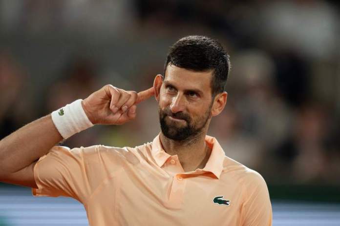 Novak Djokovic Melts Hearts As He Involves Kids Stefan and Tara in French Open 1R Celebration Novak Djokovic Melts Hearts As He Involves Kids Stefan and Tara in French Open 1R Celebration