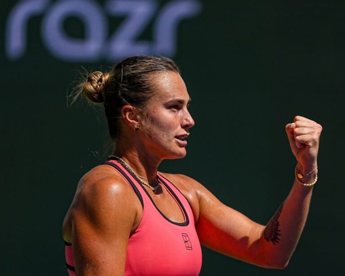 Aryna Sabalenka has two word response to Hailey Baptiste loss Aryna Sabalenka has two word response to Hailey Baptiste loss