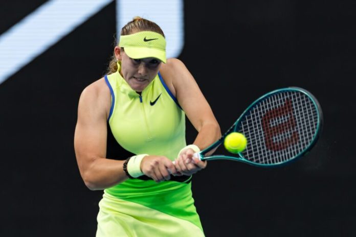 Mirra Andreeva thanks herself again after Linz win Mirra Andreeva thanks herself again after Linz win