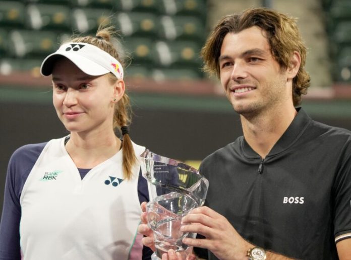 Elena Rybakina and Taylor Fritz win Tiebreak Tens Eisenhower Cup at Indian Wells Elena Rybakina and Taylor Fritz win Tiebreak Tens Eisenhower Cup at Indian Wells
