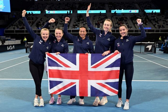 Under-strength GB reach Billie Jean King Cup finals after ‘crazy’ win over Australia Under-strength GB reach Billie Jean King Cup finals after ‘crazy’ win over Australia