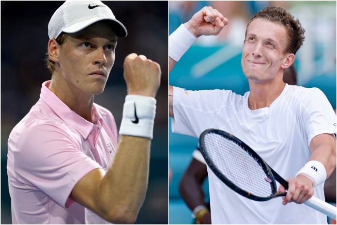 Jannik Sinner v Jiri Lehecka start time and how to watch Miami Open final Jannik Sinner v Jiri Lehecka start time and how to watch Miami Open final