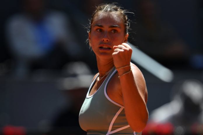 Aryna Sabalenka fights back from set and break down to overcome Naomi Osaka at Madrid Open Aryna Sabalenka fights back from set and break down to overcome Naomi Osaka at Madrid Open