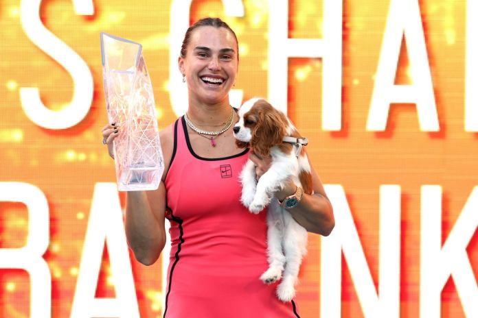 Aryna Sabalenka calls out shrieking Miami Open final fan after beating Coco Gauff to lift title Aryna Sabalenka calls out shrieking Miami Open final fan after beating Coco Gauff to lift title