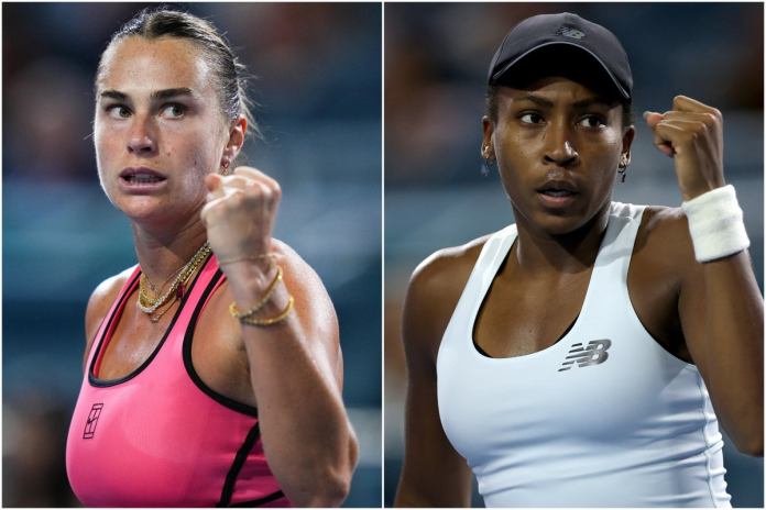 Aryna Sabalenka v Coco Gauff start time and how to watch Miami Open final Aryna Sabalenka v Coco Gauff start time and how to watch Miami Open final