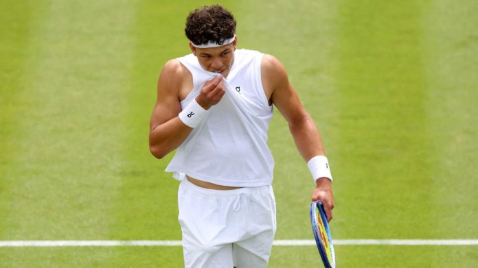 <div>Wimbledon 2026 results: Top American mens seed Ben Shelton ousted in opening round by Otto Virtanen</div> <div>Wimbledon 2026 results: Top American men's seed Ben Shelton ousted in opening round by Otto Virtanen</div>
