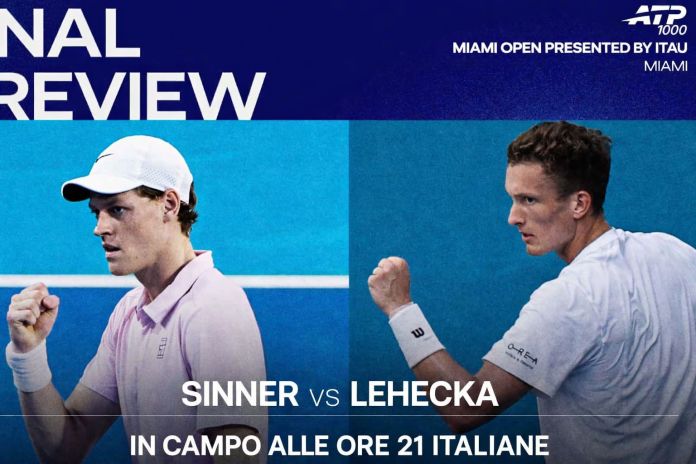 Miami aspetta Sinner-Lehecka: finale da storia, tra Sunshine Double e favola ceca (oggi alle ore 21 italiane) Miami aspetta Sinner-Lehecka: finale da storia, tra Sunshine Double e favola ceca (oggi alle ore 21 italiane)