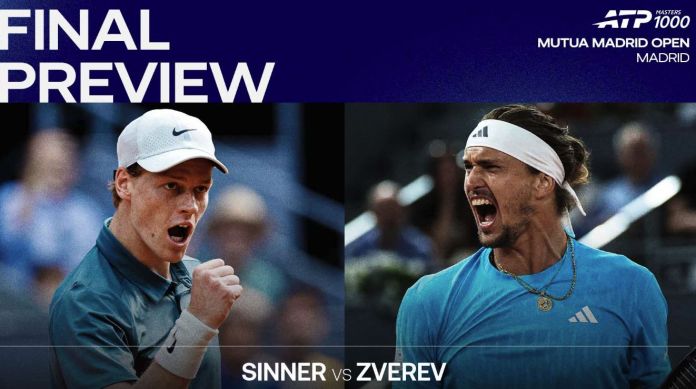 Sinner-Zverev, finale da numeri uno a Madrid: Jannik cerca il quinto Masters 1000 di fila Sinner-Zverev, finale da numeri uno a Madrid: Jannik cerca il quinto Masters 1000 di fila