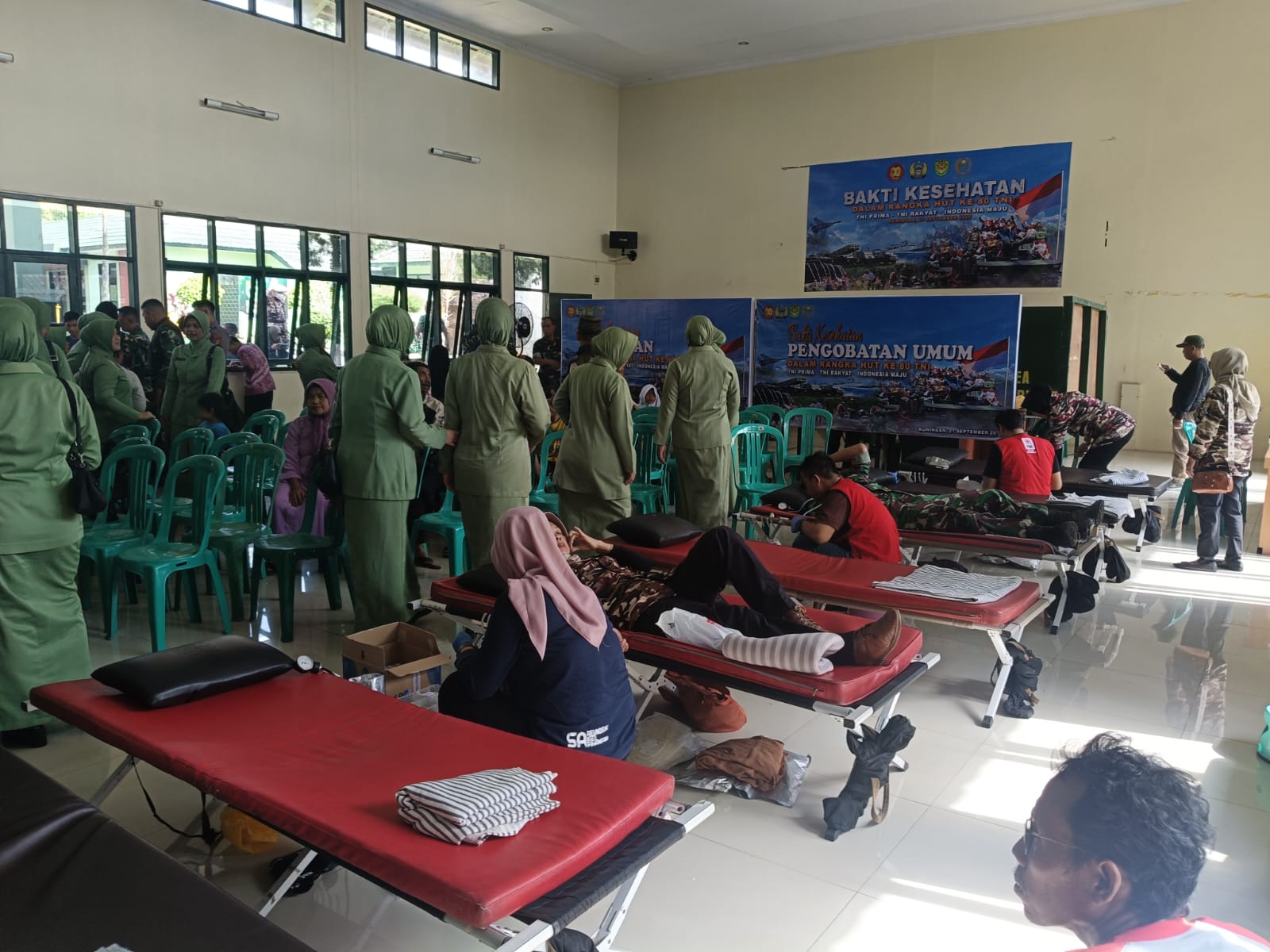 Bakti Sosial, Kodim 0615/Kuningan Dalam Rangka HUT RI 80 Bakti Sosial, Kodim 0615/Kuningan Dalam Rangka HUT RI 80