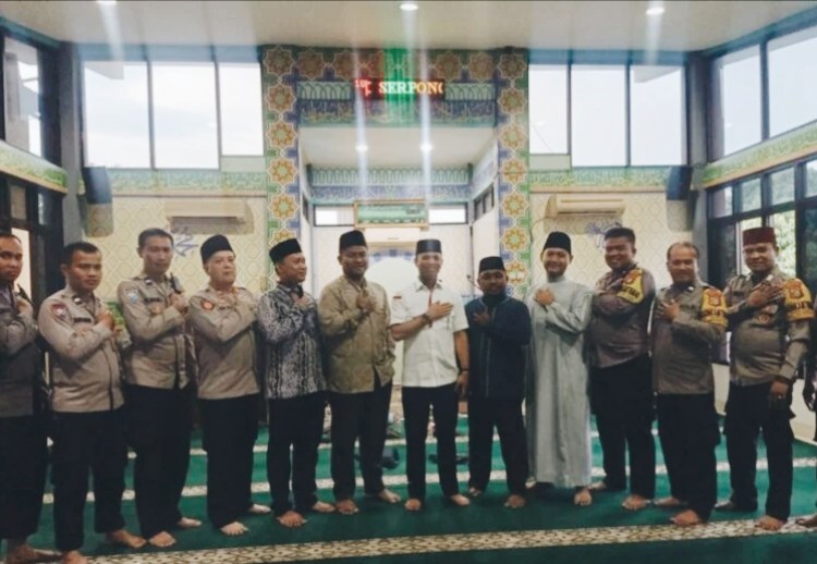 Program Polsek Serpong Cinta Al-Qur’an, Kapolsek Launching Haflah Qur’an Program Polsek Serpong Cinta Al-Qur’an, Kapolsek Launching Haflah Qur’an