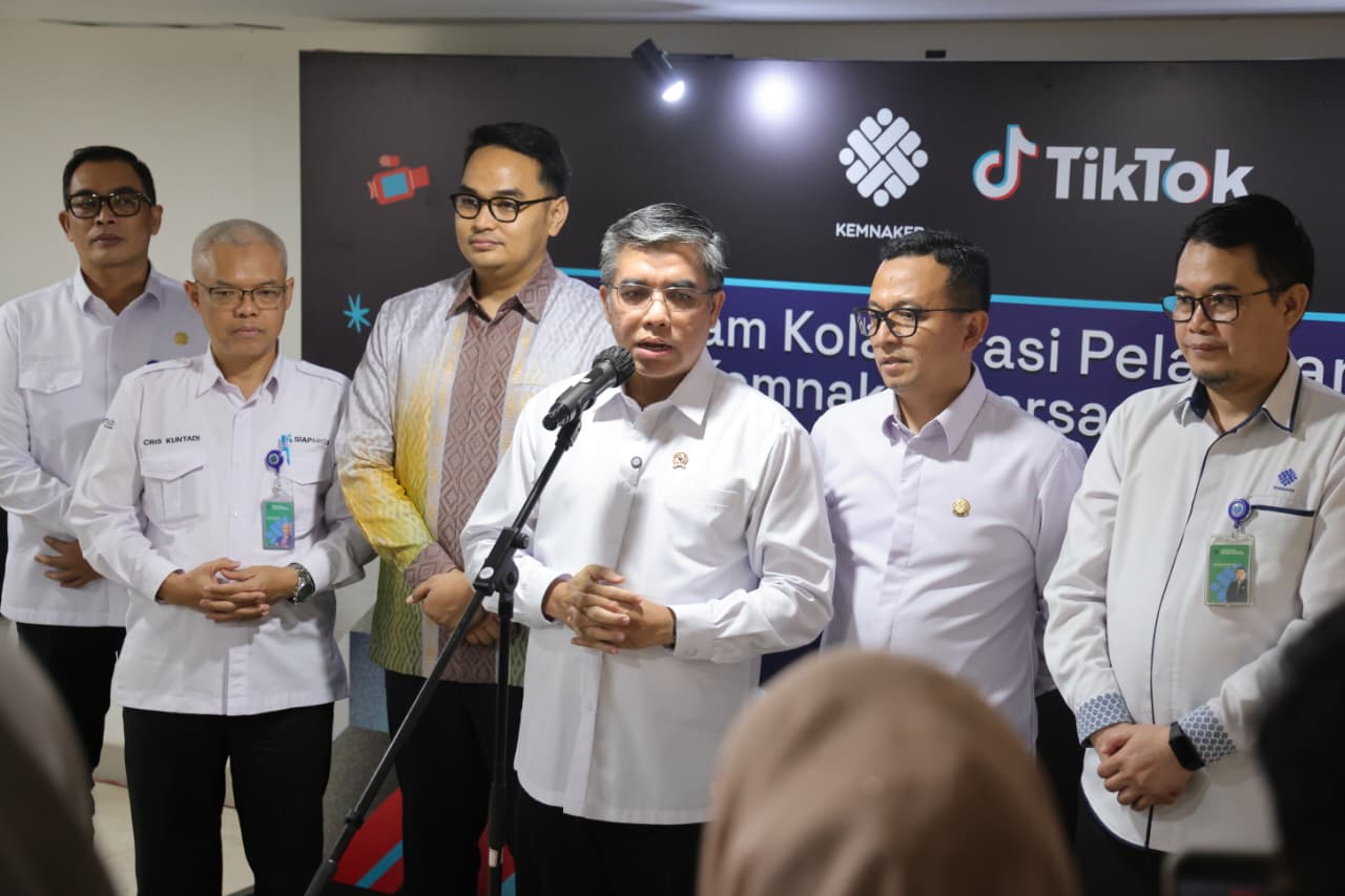 Kemnaker Gandeng TikTok, Perkuat Talenta Ekonomi Digital dan Buka Peluang Kerja Baru Kemnaker Gandeng TikTok, Perkuat Talenta Ekonomi Digital dan Buka Peluang Kerja Baru