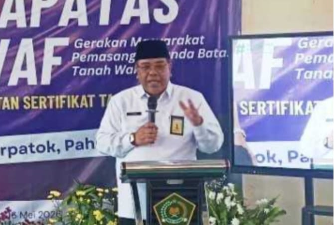Gemapatas Tawaf, Legalitas Tanah Wakaf Dipercepat Gemapatas Tawaf, Legalitas Tanah Wakaf Dipercepat