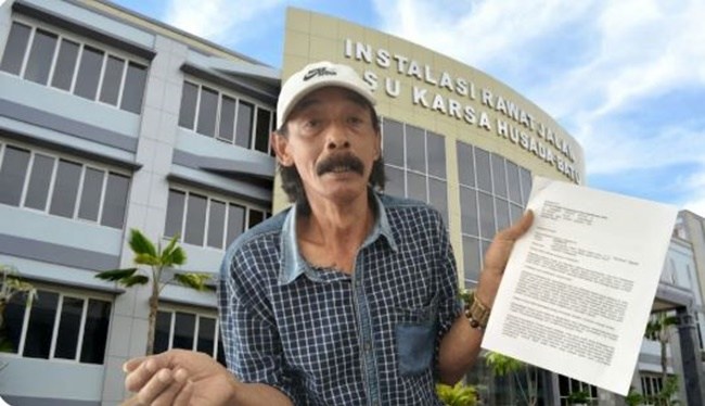 Dugaan Korupsi di Balik Proyek RSUD Batu, Suprapto Serahkan Bukti ke KPK Dugaan Korupsi di Balik Proyek RSUD Batu, Suprapto Serahkan Bukti ke KPK