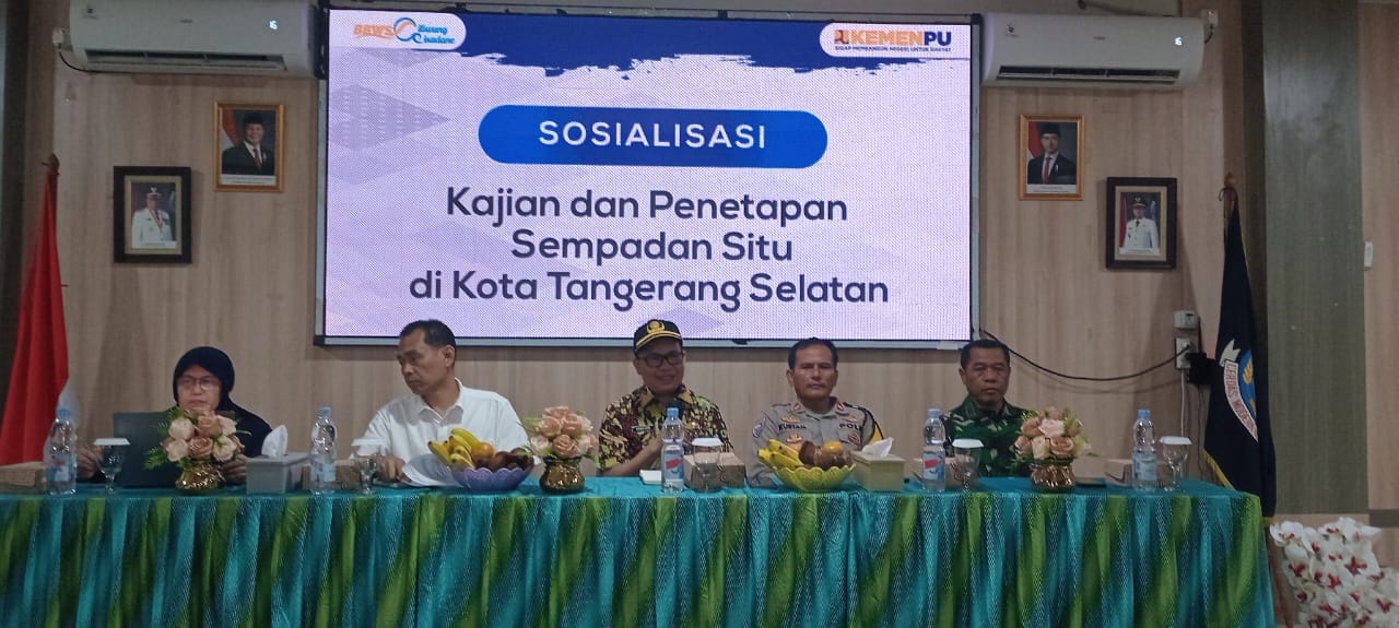 Sosialisasi Kajian Dan Penetapan Sempadan Situ Di Tangerang Selatan, Bangli Harus Di Tertibkan Sosialisasi Kajian Dan Penetapan Sempadan Situ Di Tangerang Selatan, Bangli Harus Di Tertibkan