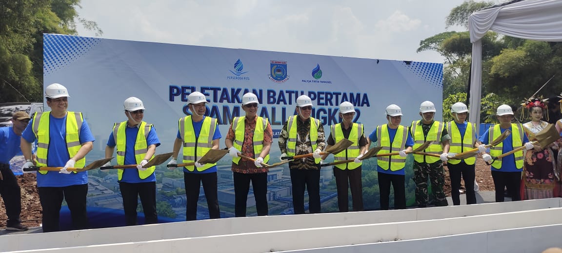 SPAM Kali Angke 2 Resmi Dibangun, Tangsel Siap Tingkatkan Pelayanan Air Bersih SPAM Kali Angke 2 Resmi Dibangun, Tangsel Siap Tingkatkan Pelayanan Air Bersih