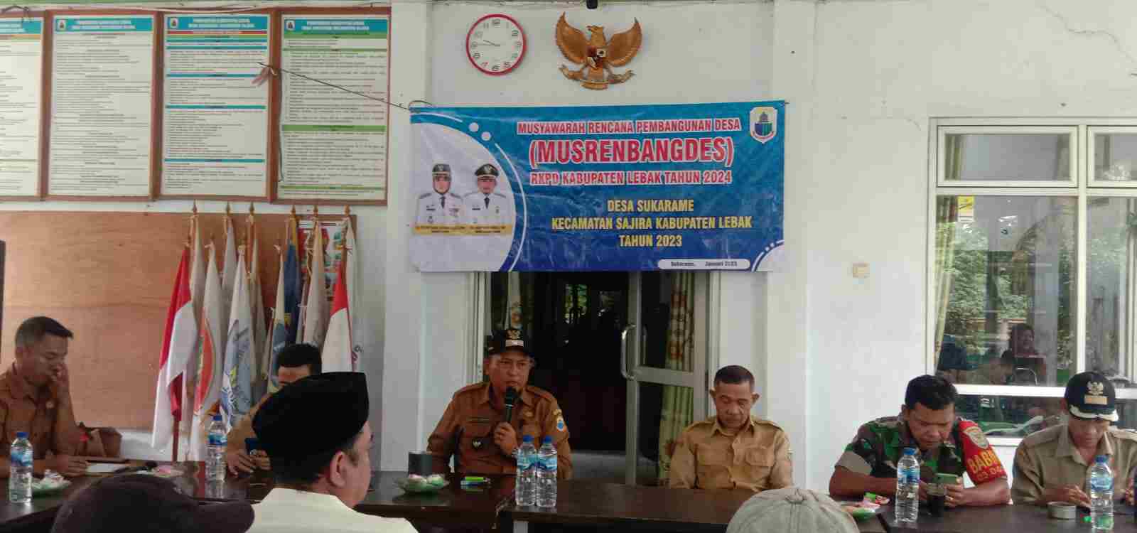 Pemdes Sukarame Sajira Gelar Musrenbangdes RKPD 2024 Pemdes Sukarame Sajira Gelar Musrenbangdes RKPD 2024