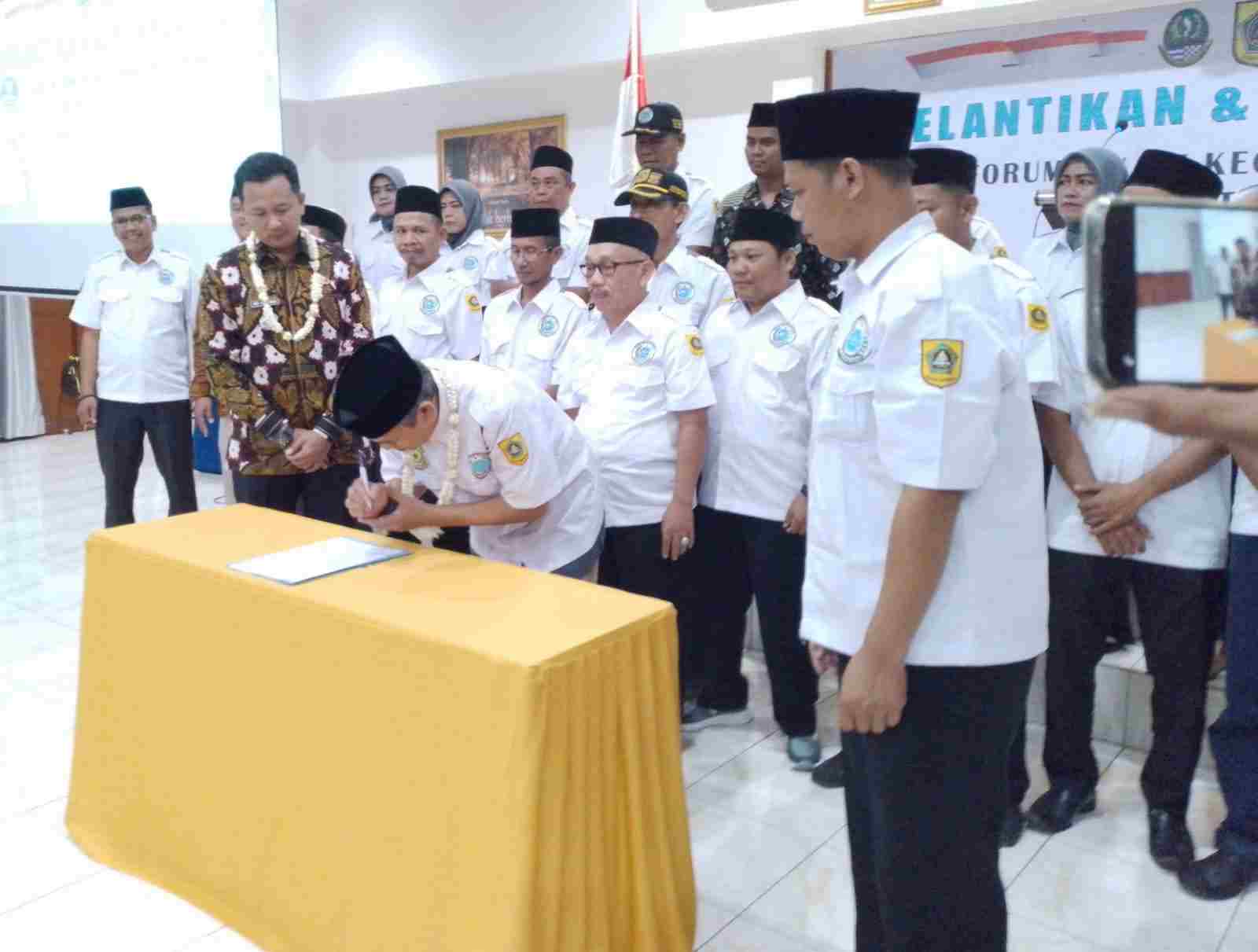 Pelantikan Forum RTRW Pelantikan Forum RTRW