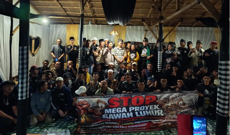 Aliansi Perjuangan Masyarakat Banten Akan Gelar Aksi Akbar Menyoal Proyek Sawah Luhur Aliansi Perjuangan Masyarakat Banten Akan Gelar Aksi Akbar Menyoal Proyek Sawah Luhur