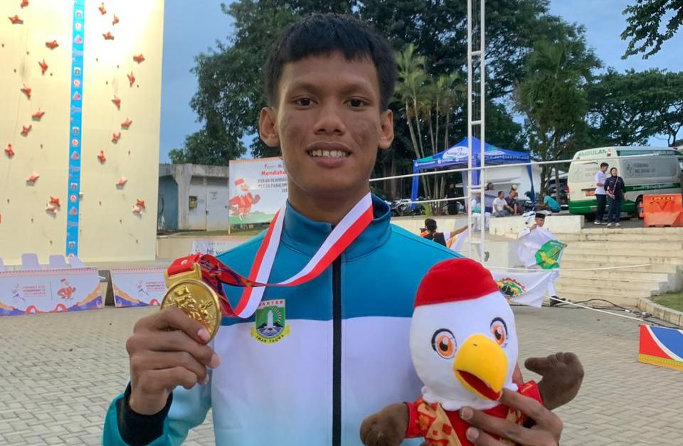 Atlet Speed WR Relay Sumbang Emas Untuk Banten Di Popnas Atlet Speed WR Relay Sumbang Emas Untuk Banten Di Popnas