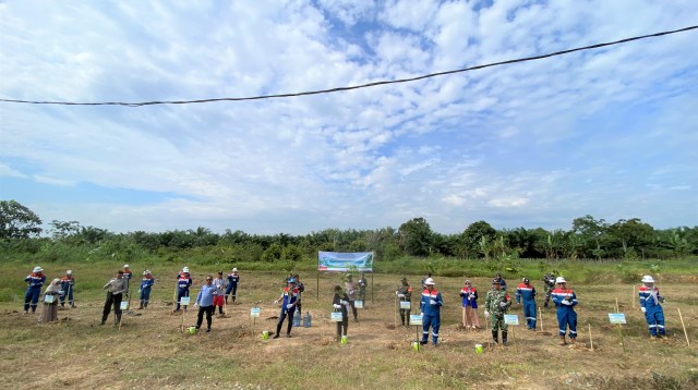 Sambut Hari Bumi 2026, Pertamina EP Sangatta Field Tanam Ratusan Pohon Penyerap Karbon Sambut Hari Bumi 2026, Pertamina EP Sangatta Field Tanam Ratusan Pohon Penyerap Karbon