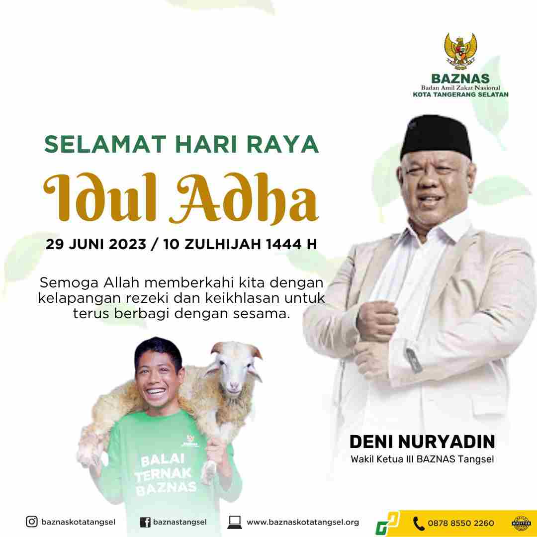 Idul Adha BAZNAS Tangsel Idul Adha BAZNAS Tangsel