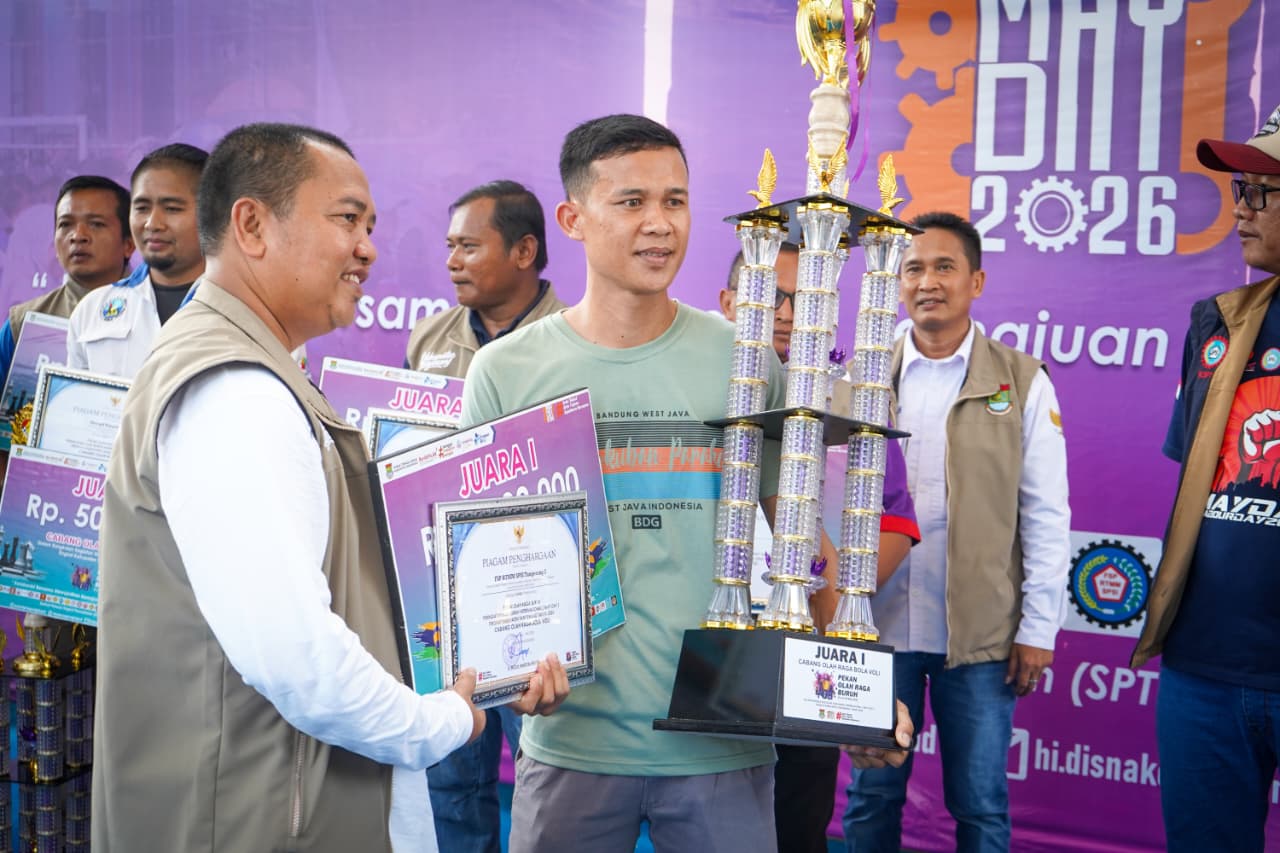 Kadisnaker Rudi Lesmana Kabupaten Tangerang Apresiasi Kelancaran May Day 2026 Kadisnaker Rudi Lesmana Kabupaten Tangerang Apresiasi Kelancaran May Day 2026