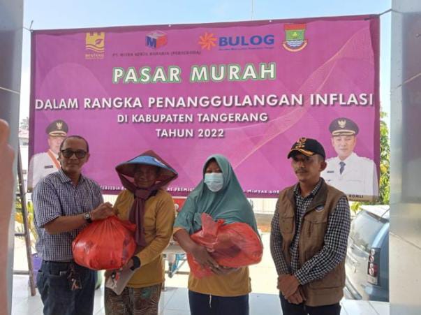 Pemerintah Kecamatan Teluknaga Gelar Pasar Sembako Murah Pemerintah Kecamatan Teluknaga Gelar Pasar Sembako Murah