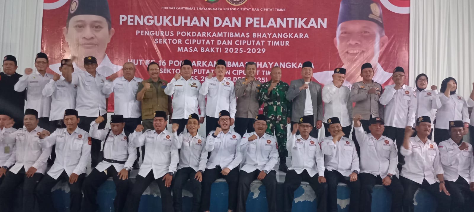 Peringati HUT ke-16, Kukuhkan Pengurus Periode 2025–2029 Pokdarkamtibmas Ciputat Peringati HUT ke-16, Kukuhkan Pengurus Periode 2025–2029 Pokdarkamtibmas Ciputat