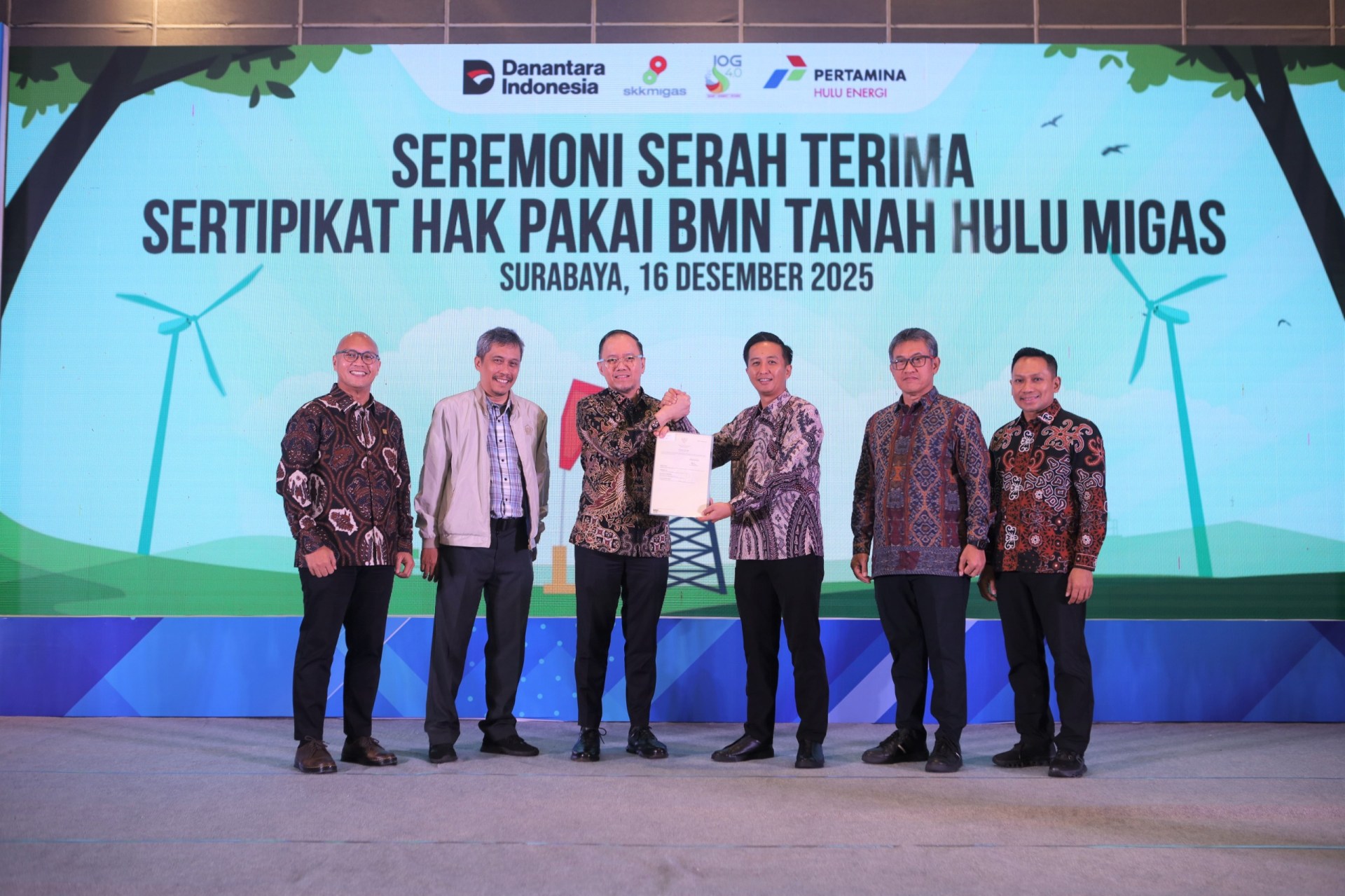 Grup Pertamina Hulu Indonesia Sertifikatkan Jalur Pipa dan Lokasi Pengeboran Migas Grup Pertamina Hulu Indonesia Sertifikatkan Jalur Pipa dan Lokasi Pengeboran Migas
