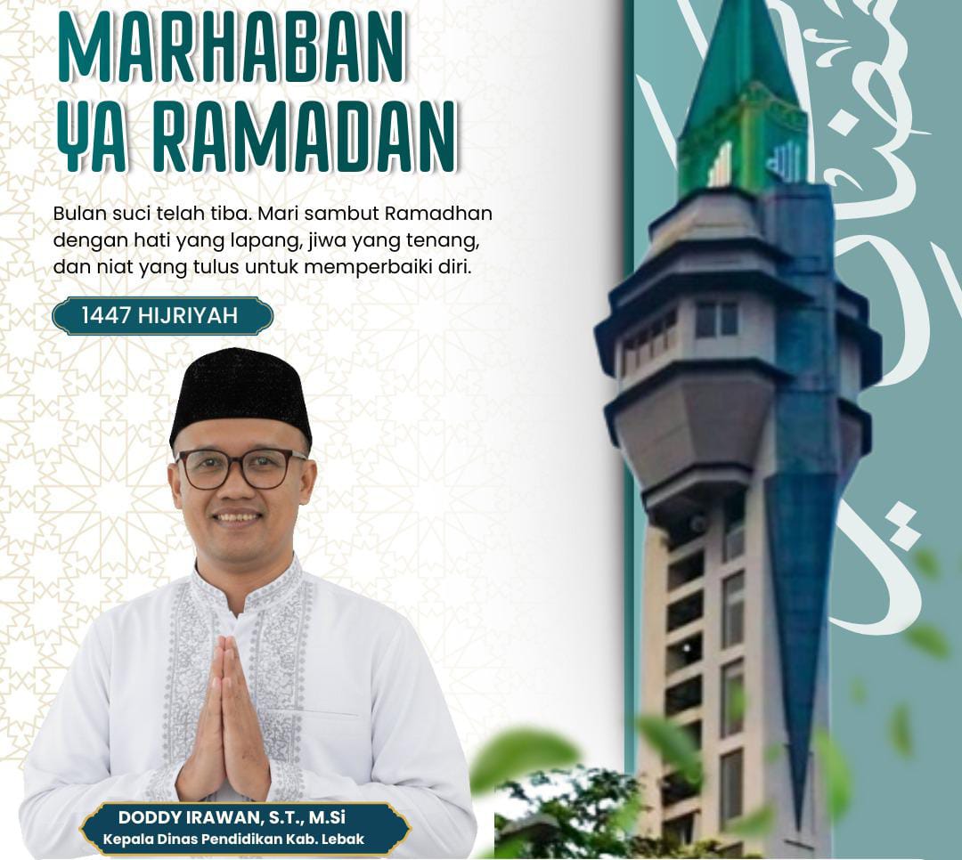 Jelang Bulan Suci Ramadhan 2026, Ini Himbauan Kepala Dinas Pendidikan Kabupaten Lebak Jelang Bulan Suci Ramadhan 2026, Ini Himbauan Kepala Dinas Pendidikan Kabupaten Lebak