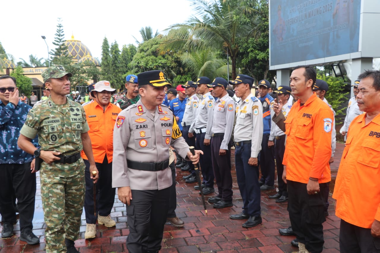 Gelar Pasukan Operasi Lilin Maung 2025, Kapolres Lebak Pimpin Apel Gelar Pasukan Operasi Lilin Maung 2025, Kapolres Lebak Pimpin Apel