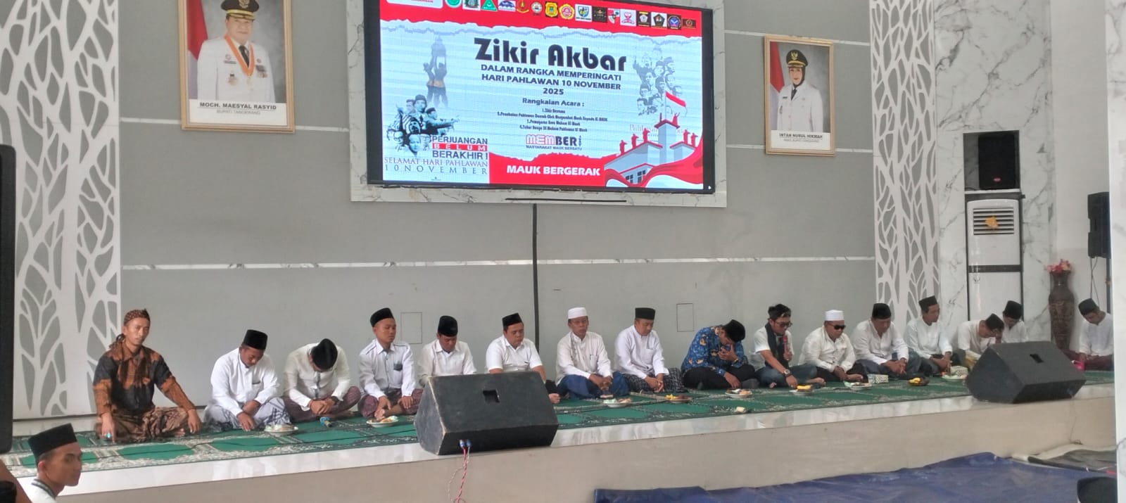 Dzikir Akbar di Hari Pahlawan Nasional, Oleh Ribuan Warga Mauk Dzikir Akbar di Hari Pahlawan Nasional, Oleh Ribuan Warga Mauk