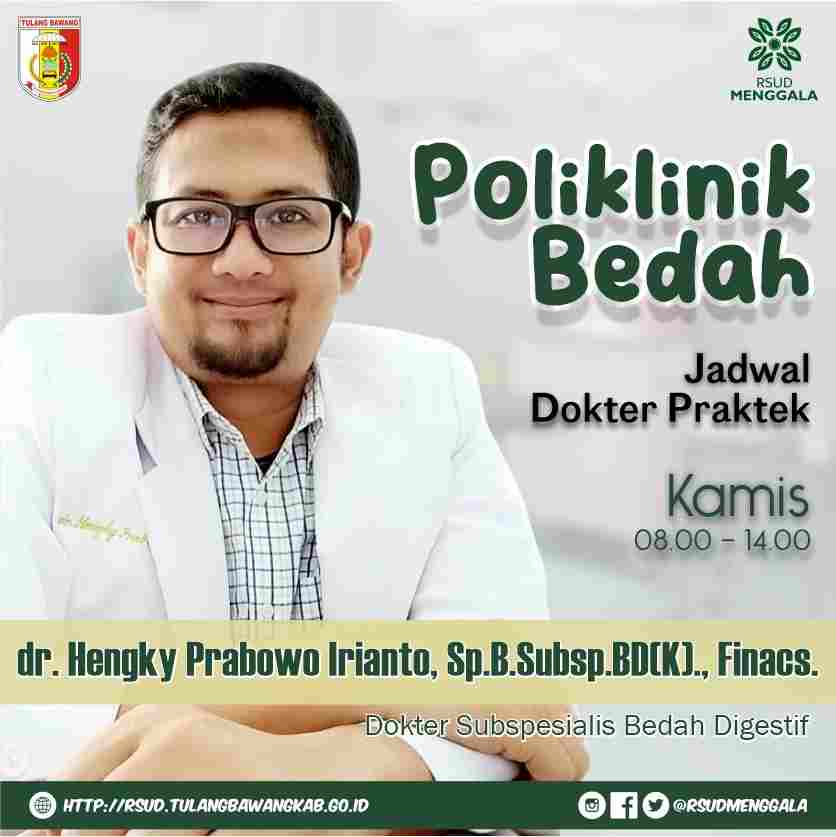 Hadir Layanan Bedah Digestif di RSUD Menggala Tulang Bawang Hadir Layanan Bedah Digestif di RSUD Menggala Tulang Bawang
