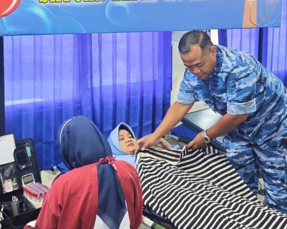 Satuan Radar 401 Gelar Donor Darah, Dukung Penambahan Stok PMI Kabupaten Tangerang Satuan Radar 401 Gelar Donor Darah, Dukung Penambahan Stok PMI Kabupaten Tangerang
