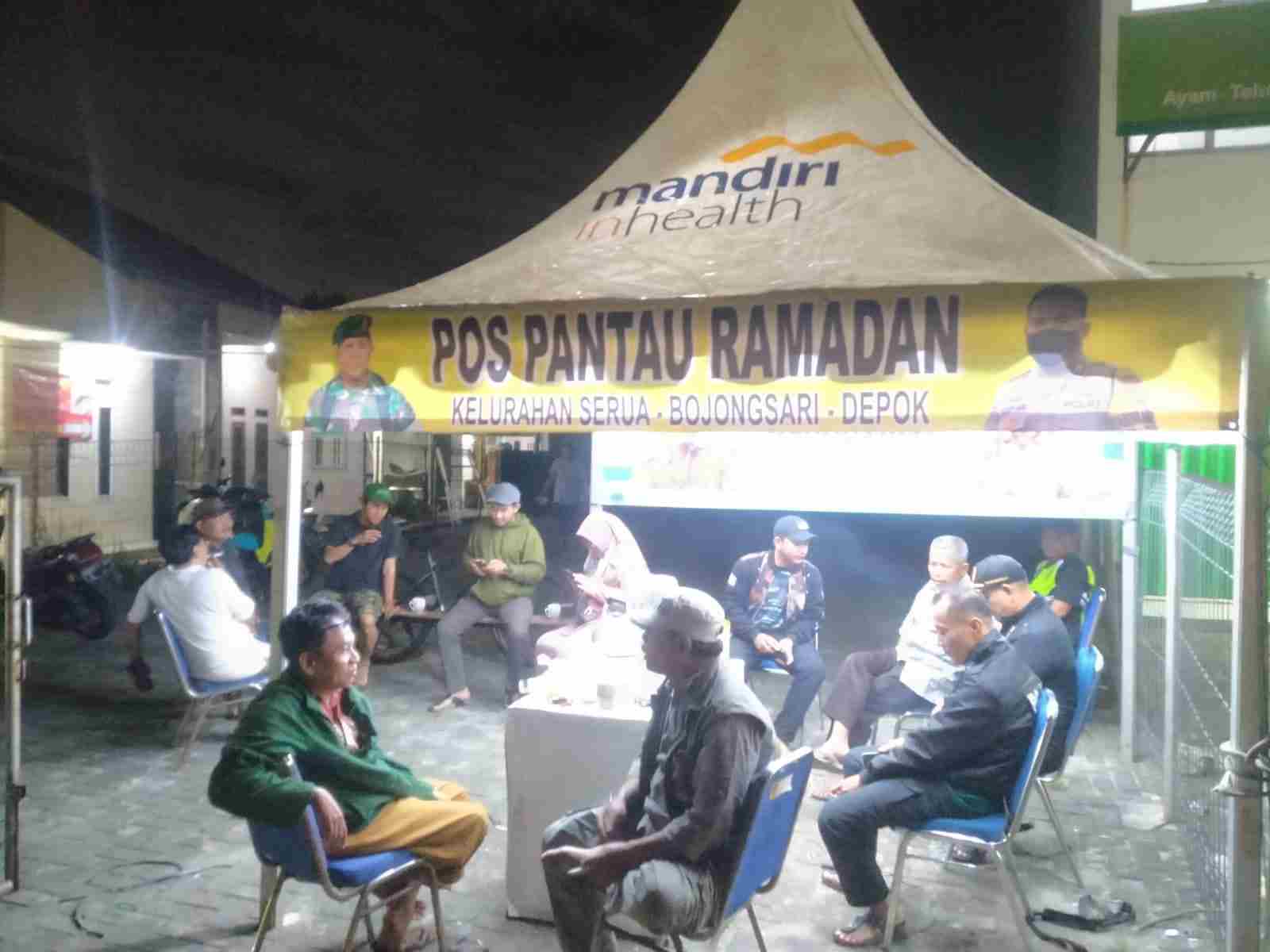 Warga Kelurahan Serua Bojongsari Dirikan Pos Pantau Ramadhan Warga Kelurahan Serua Bojongsari Dirikan Pos Pantau Ramadhan