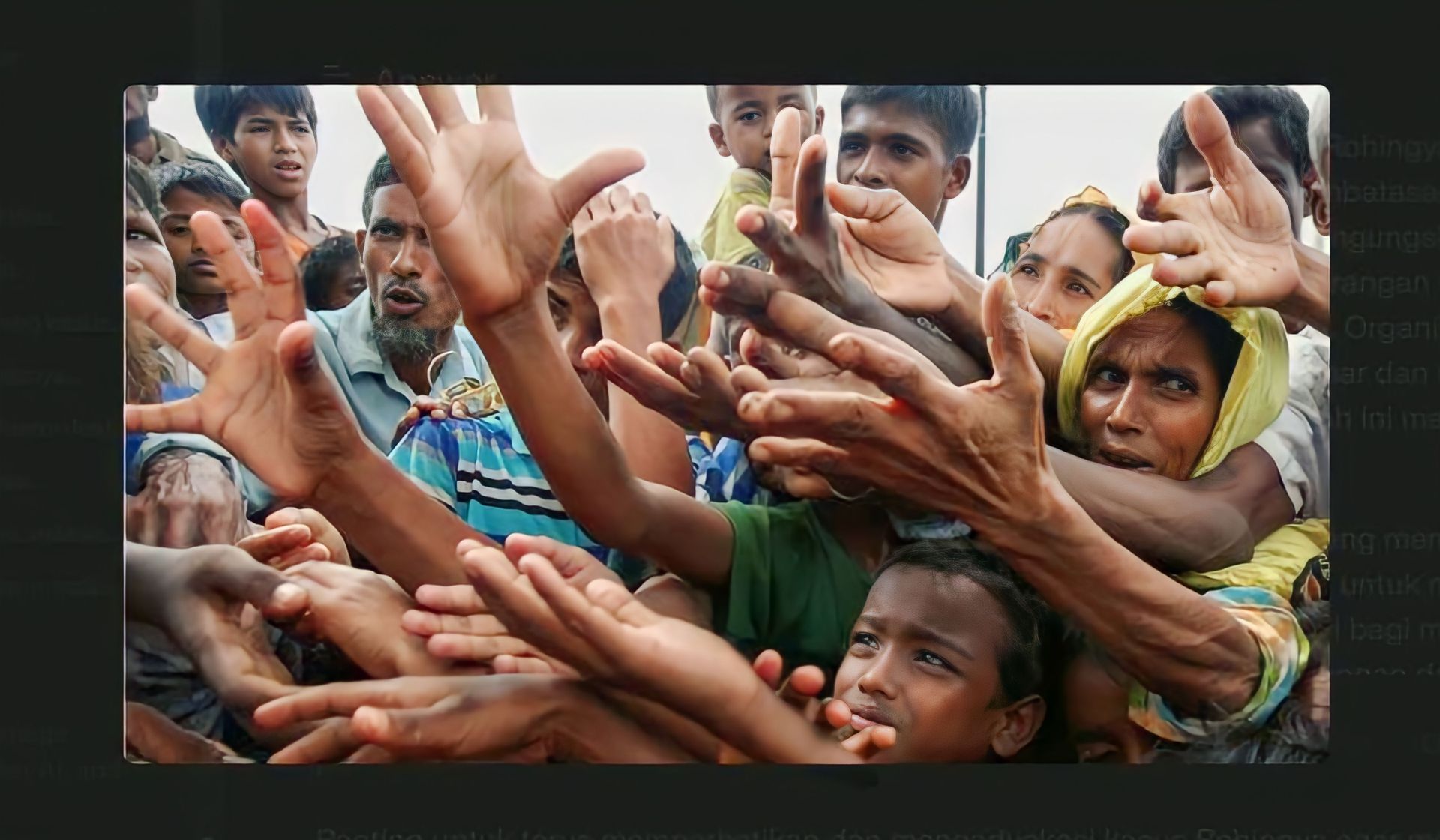 Krisis Kemanusiaan Rohingya Krisis Kemanusiaan Rohingya