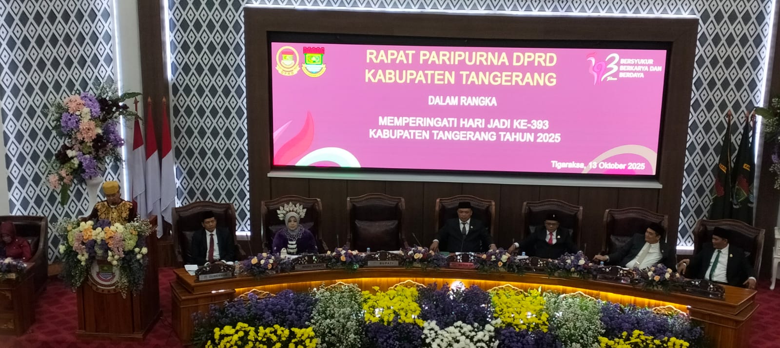 Rapat Paripurna DPRD Kabupaten Tangerang Dalam Rangka HUT ke 393 Berlangsung Khidmat Rapat Paripurna DPRD Kabupaten Tangerang Dalam Rangka HUT ke 393 Berlangsung Khidmat