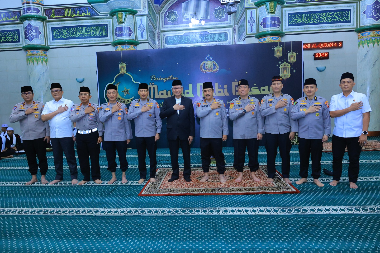 Mabes Polri Gelar Peringatan Maulid Nabi Muhammad SAW, Ajak Personel Ikuti Jejak Teladan Mabes Polri Gelar Peringatan Maulid Nabi Muhammad SAW, Ajak Personel Ikuti Jejak Teladan
