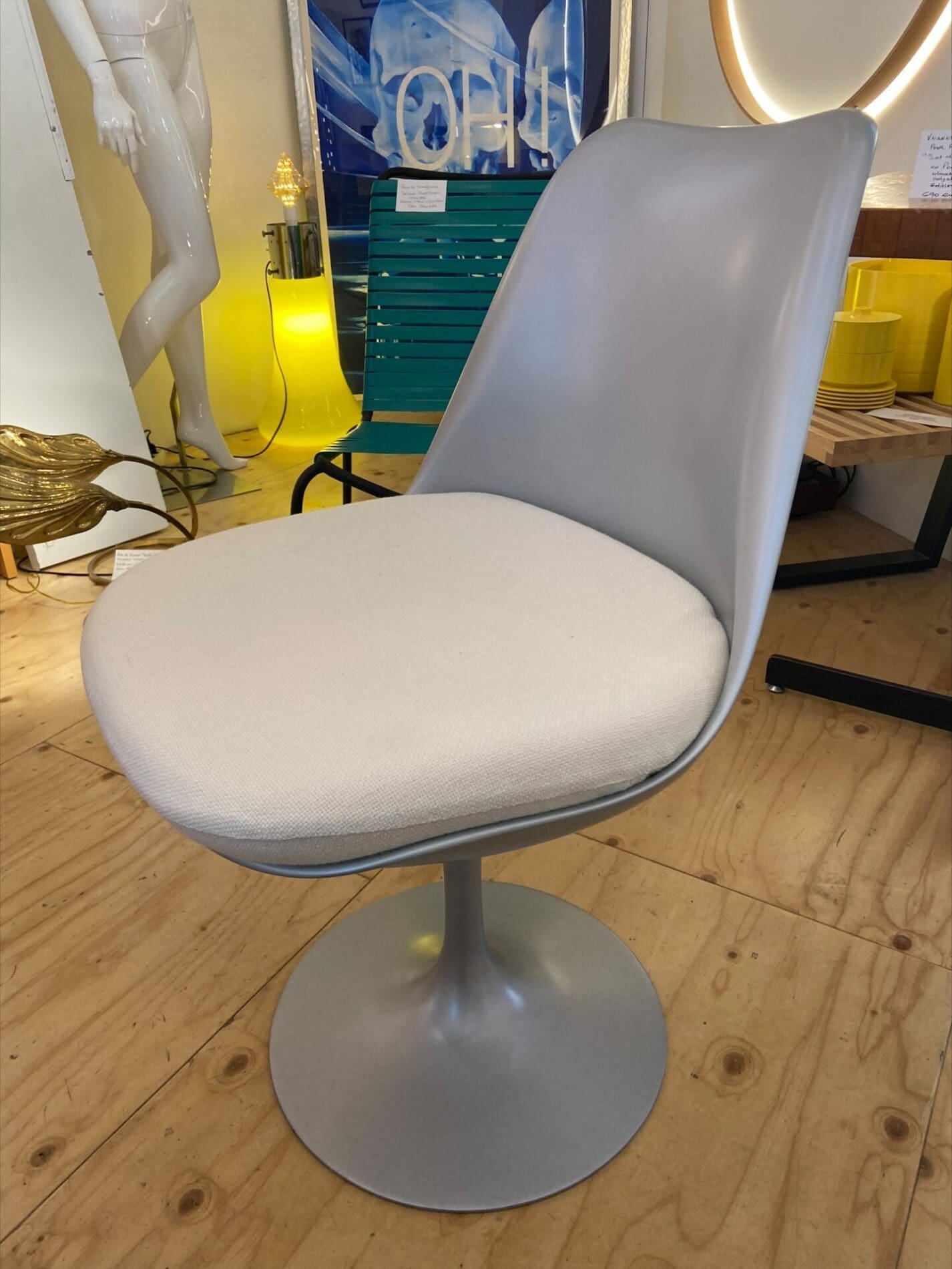 Eero Saarinen – 4 chaises « Tulipe » occasion