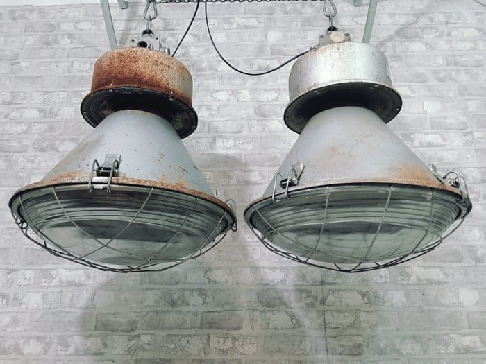 Mesko – Lampe Industrielle Loft (2) – Industrial – Acier, Aluminium, En alliage – Enchères