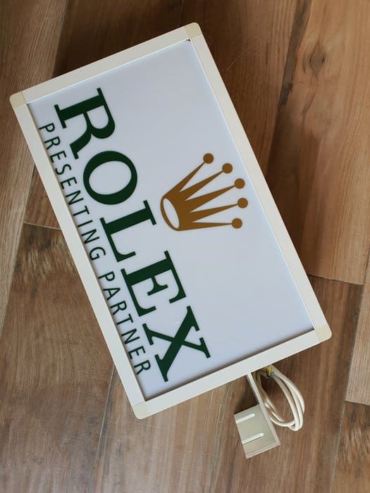Double-sided Rolex Sign – Enseigne publicitaire – Aluminium, Plastique