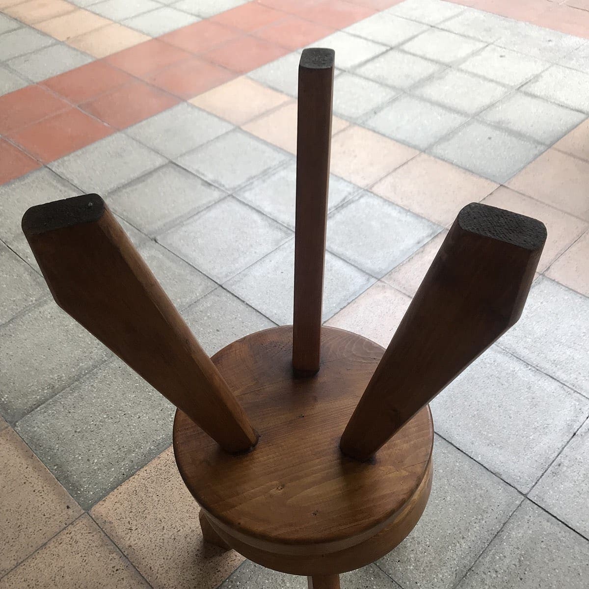 Charlotte Perriand – Tabouret modèle Sandoz  – Circa 1962