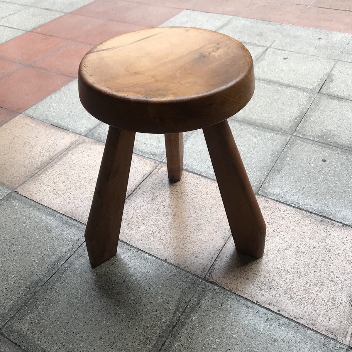 Charlotte Perriand – Tabouret modèle Sandoz  – Circa 1962