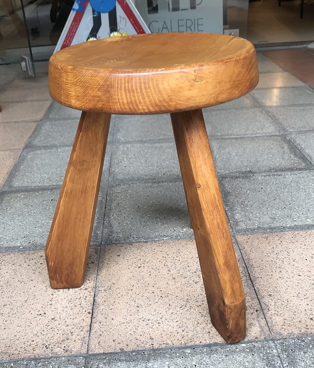 Charlotte Perriand – Tabouret modèle Sandoz  – Circa 1962