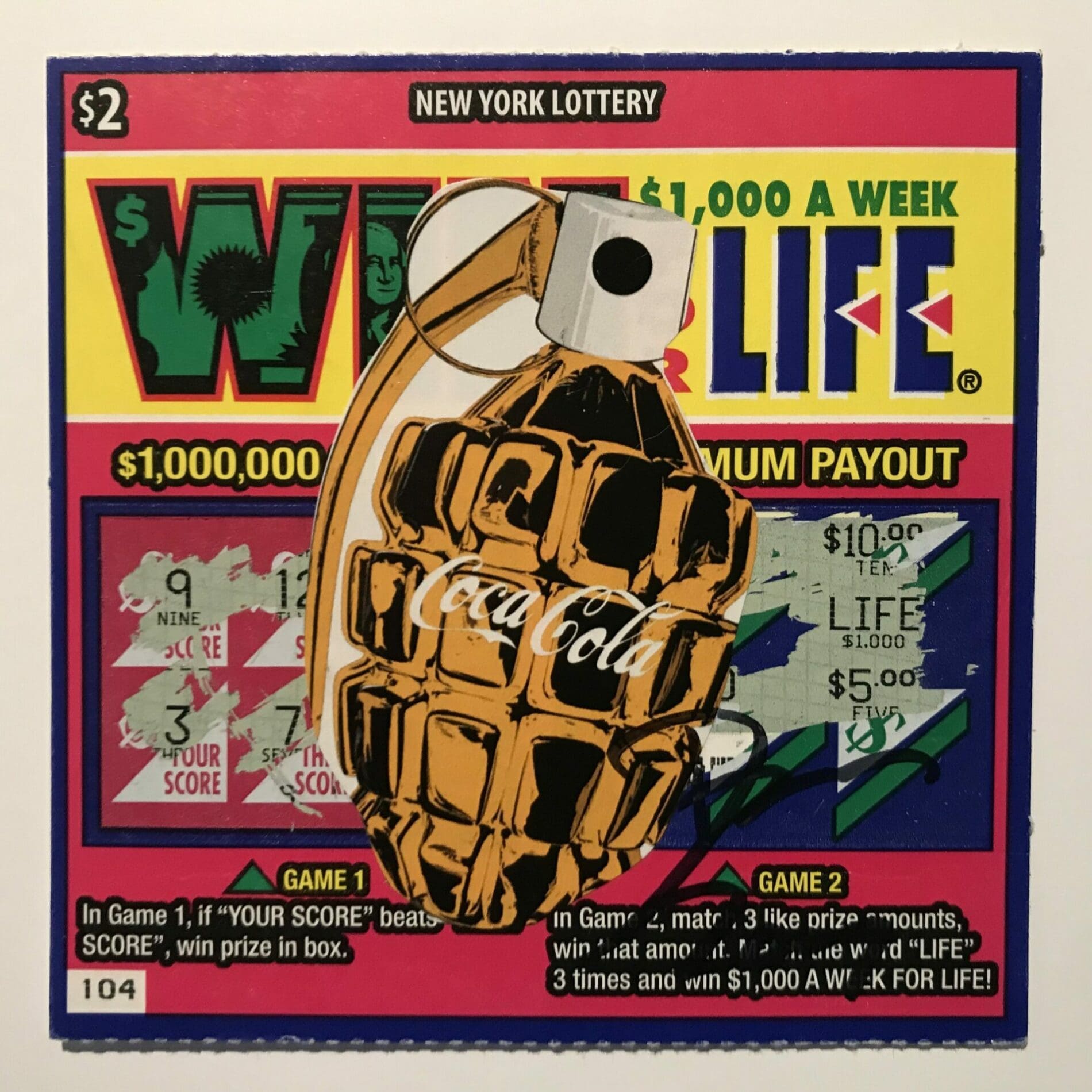 Death NYC – Coca Grenade Lottery
